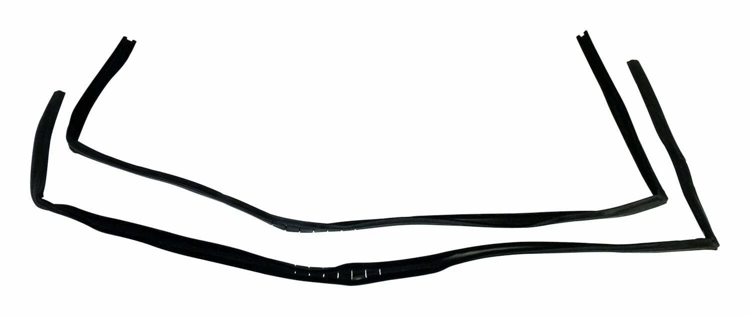 Crown Door Glass Seal Kit for 1997-2006 Jeep TJ Wrangler w_ Full Steel Doors - 55395174K
